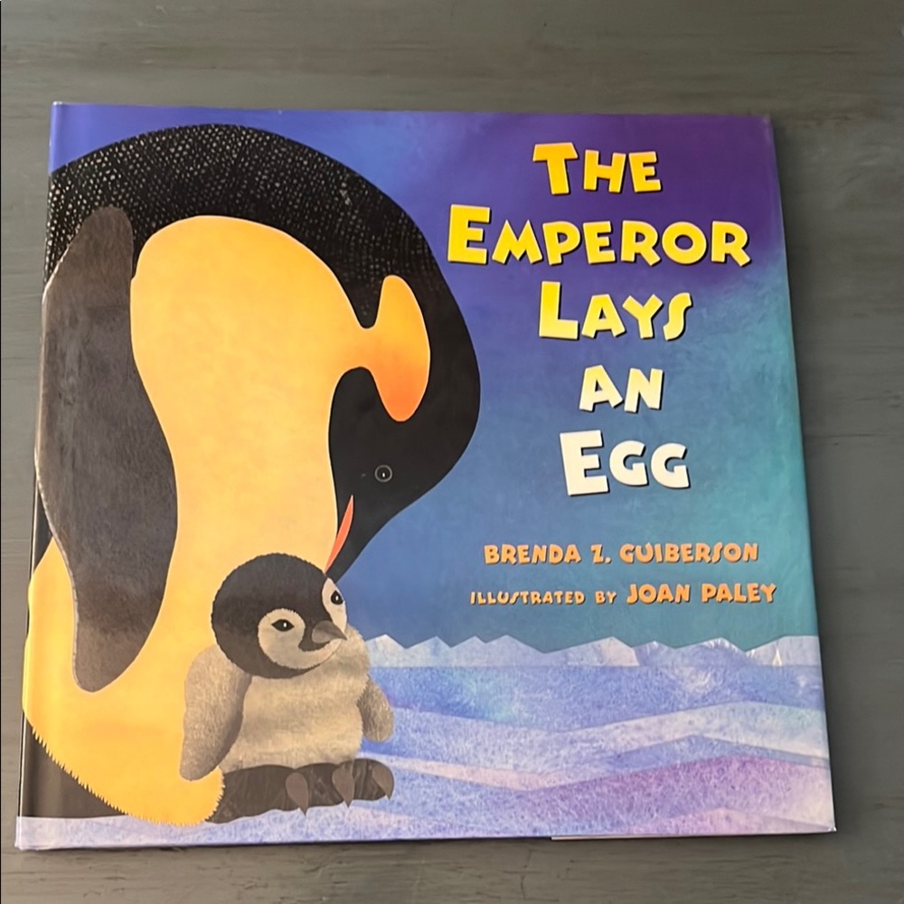 The Emperor Lays an Egg By Brenda Z. Guiberson Children’s Picture Books EUC